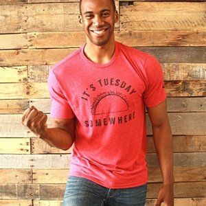 Soft "It's Tuesday Somewhere" Taco Tuesday T-Shirt